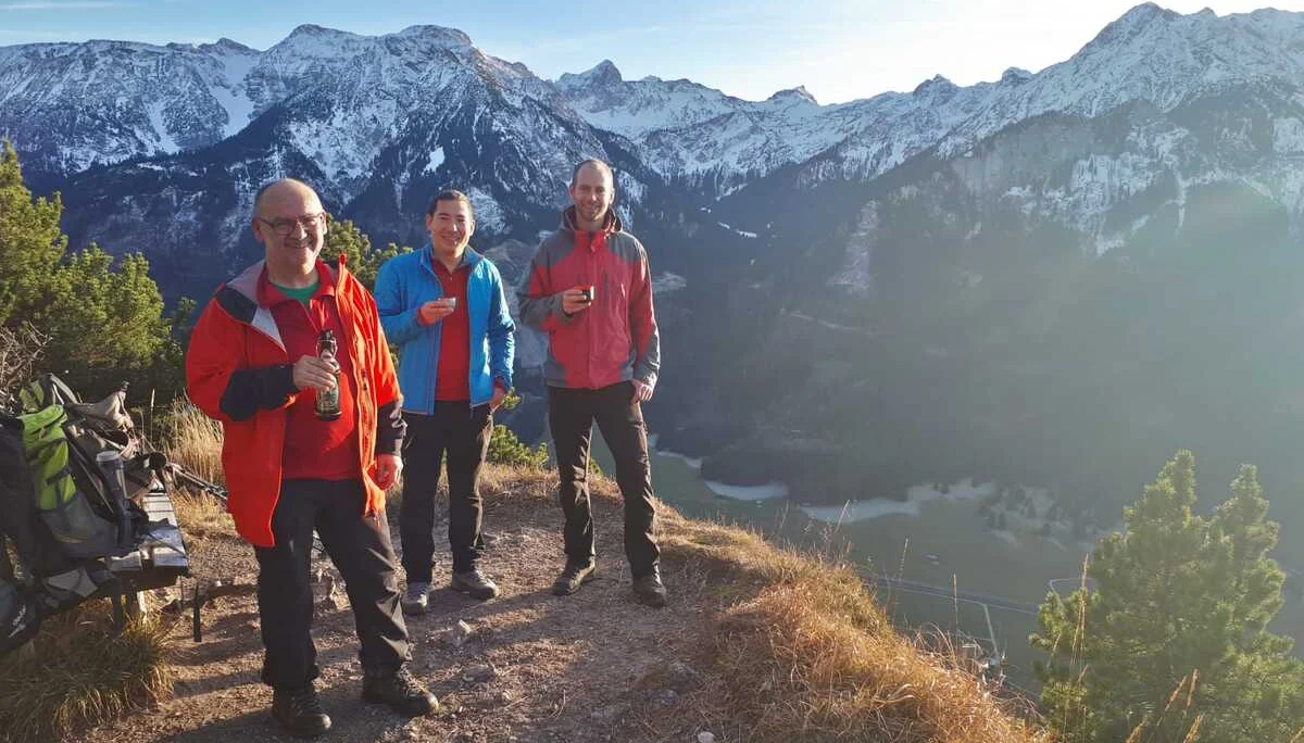 Gruppenfoto auf dem Salober | © Gisela Kirchner