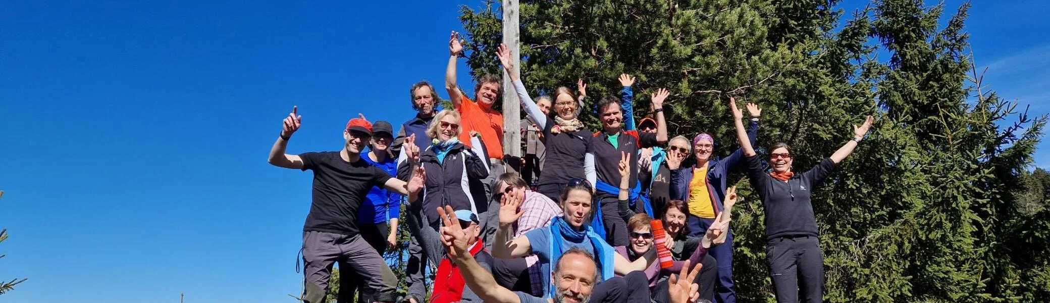 UWG auf dem Osterfeuerkopf 19.03.2023. | © DAV Augsburg Unterwegsgruppe