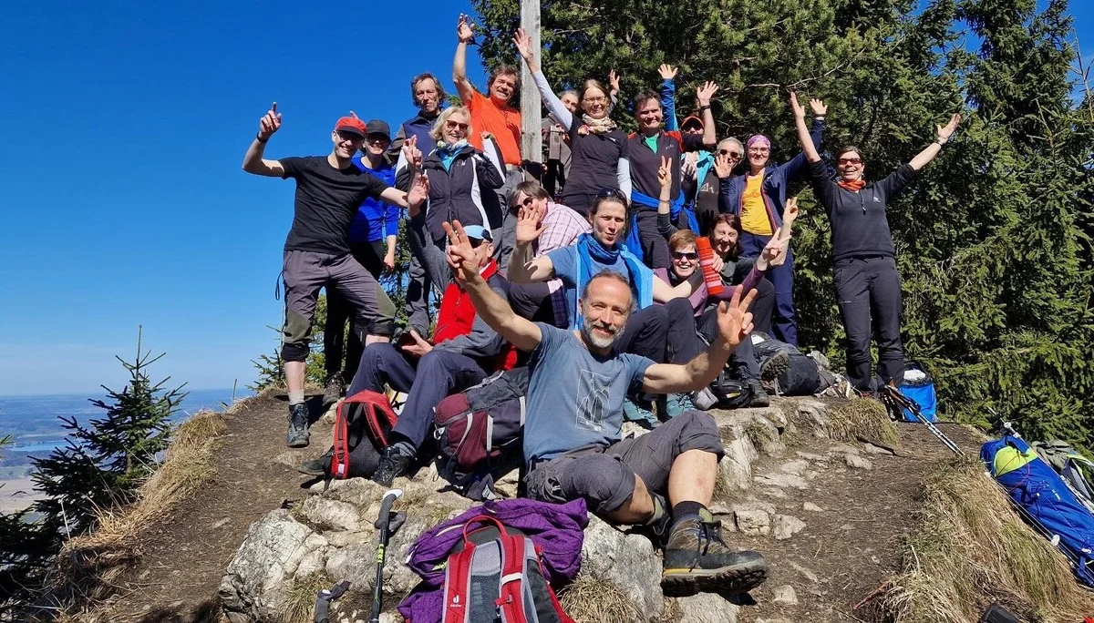 Gruppe Osterfeuerkopf | © DAV Augsburg Unterwegsgruppe