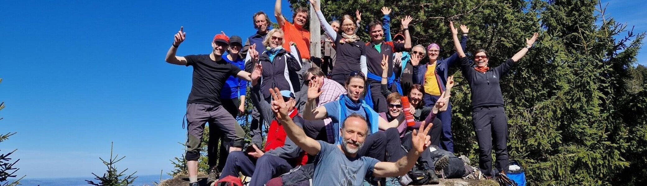 Gruppe Osterfeuerkopf | © DAV Augsburg Unterwegsgruppe