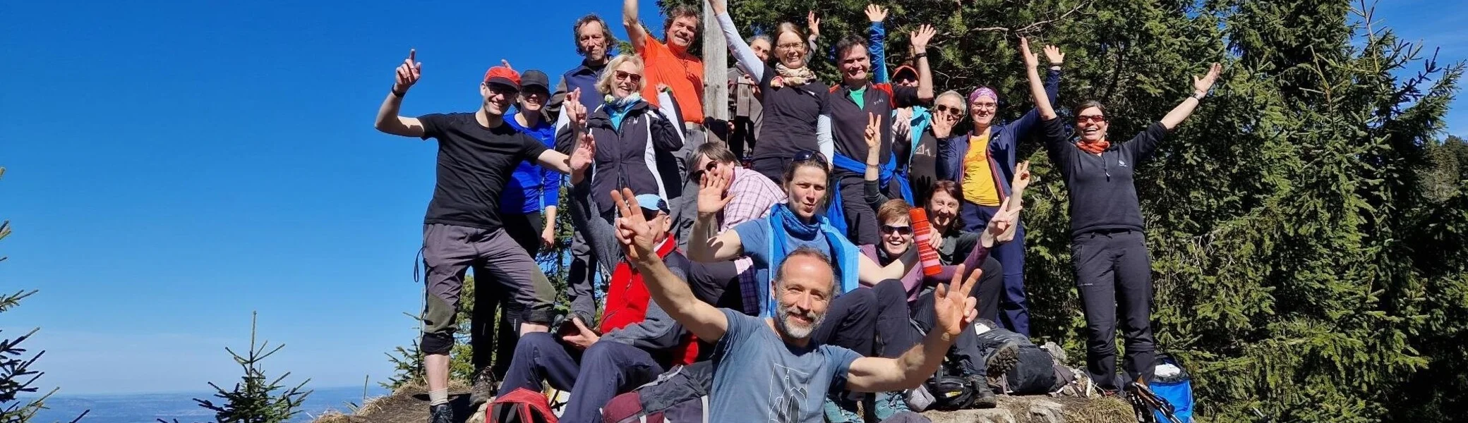 Gruppe Osterfeuerkopf | © DAV Augsburg Unterwegsgruppe