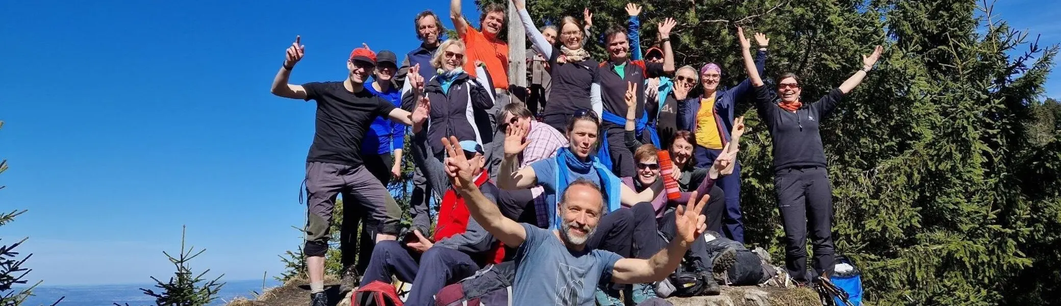 Gruppe Osterfeuerkopf | © DAV Augsburg Unterwegsgruppe