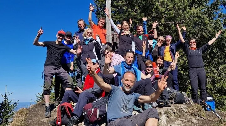 Gruppe Osterfeuerkopf | © DAV Augsburg Unterwegsgruppe