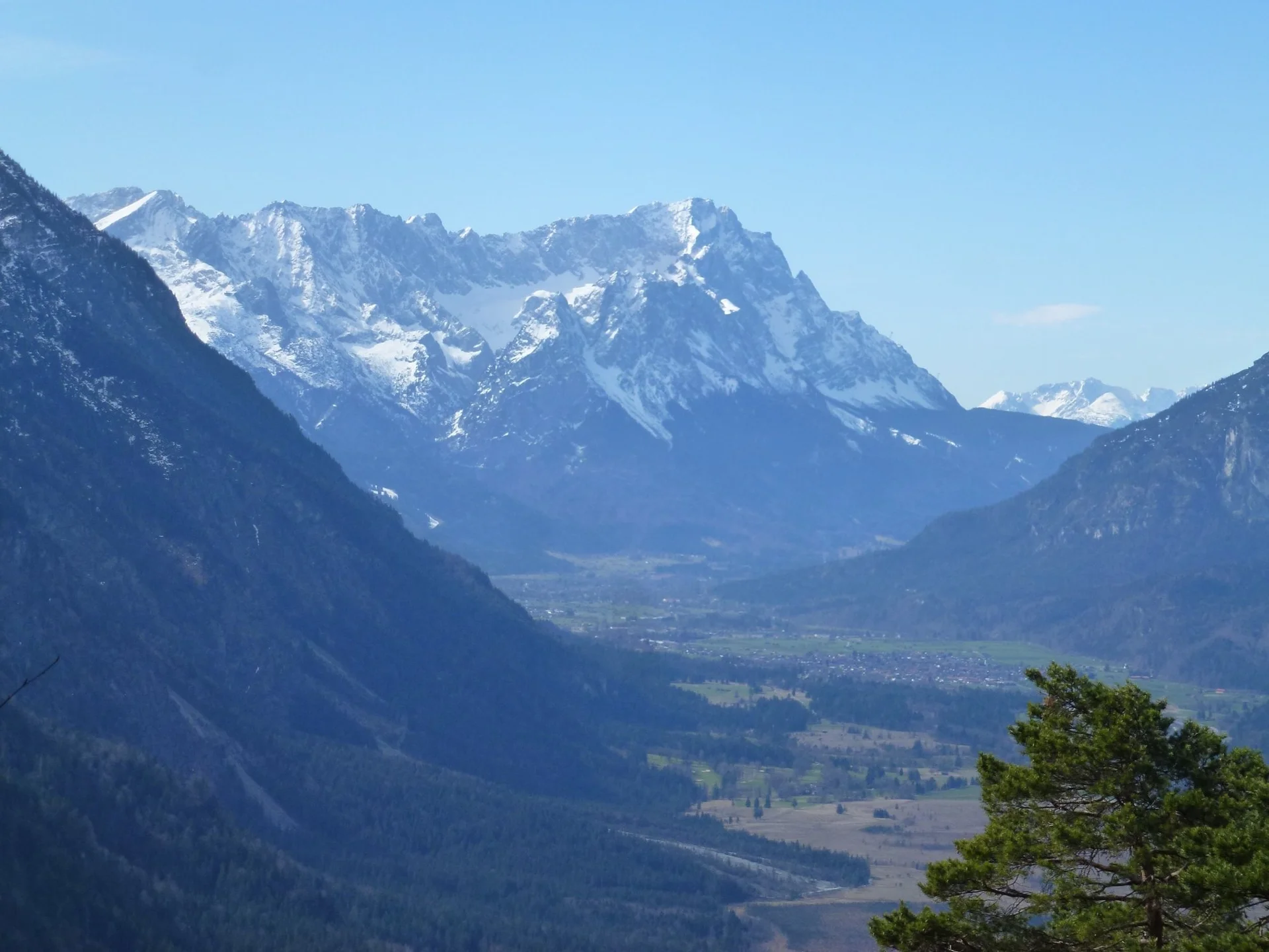 Blick zur Zugspitze | © DAV Augsburg Unterwegsgruppe