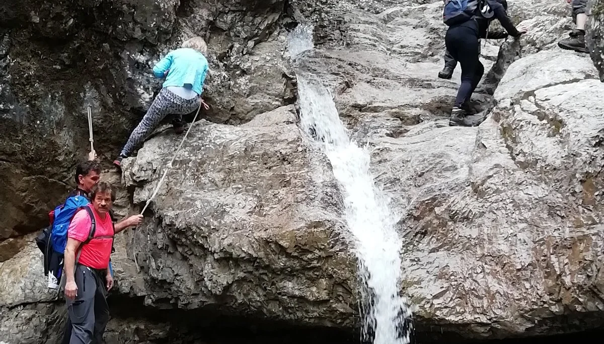 Kletteraktion Urlaine | © DAV Augsburg Unterwegsgruppe