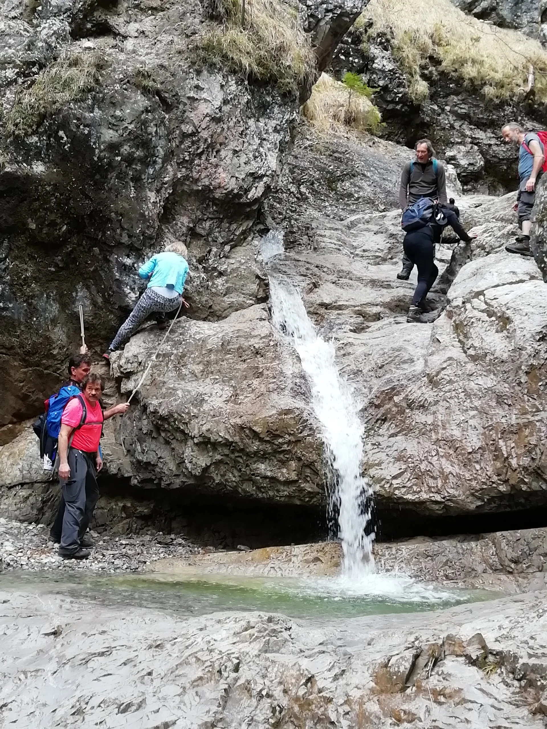 Kletteraktion Urlaine | © DAV Augsburg Unterwegsgruppe