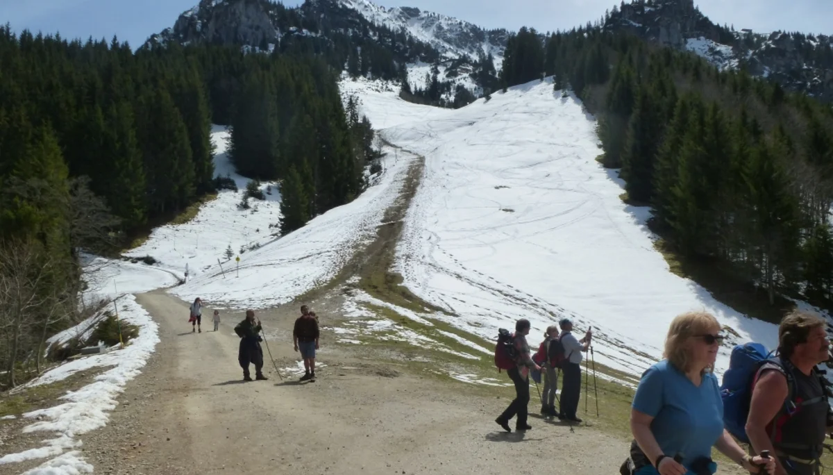 Von der Rohrkopfhütte öffnet sich der Blick zum Tegelberg. | © DAV Augsburg Unterwegsgruppe
