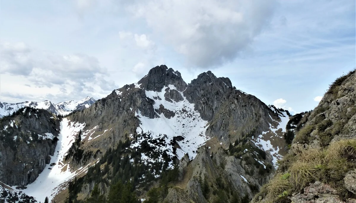 Die Gruppe blickt zur Klammspitze hinüber. | © DAV Augsburg Unterwegsgruppe Gotlind
