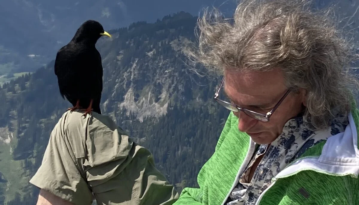 Am Gipfel fanden sich zwei Freunde. | © DAV Augsburg Unterwegsgruppe Silke