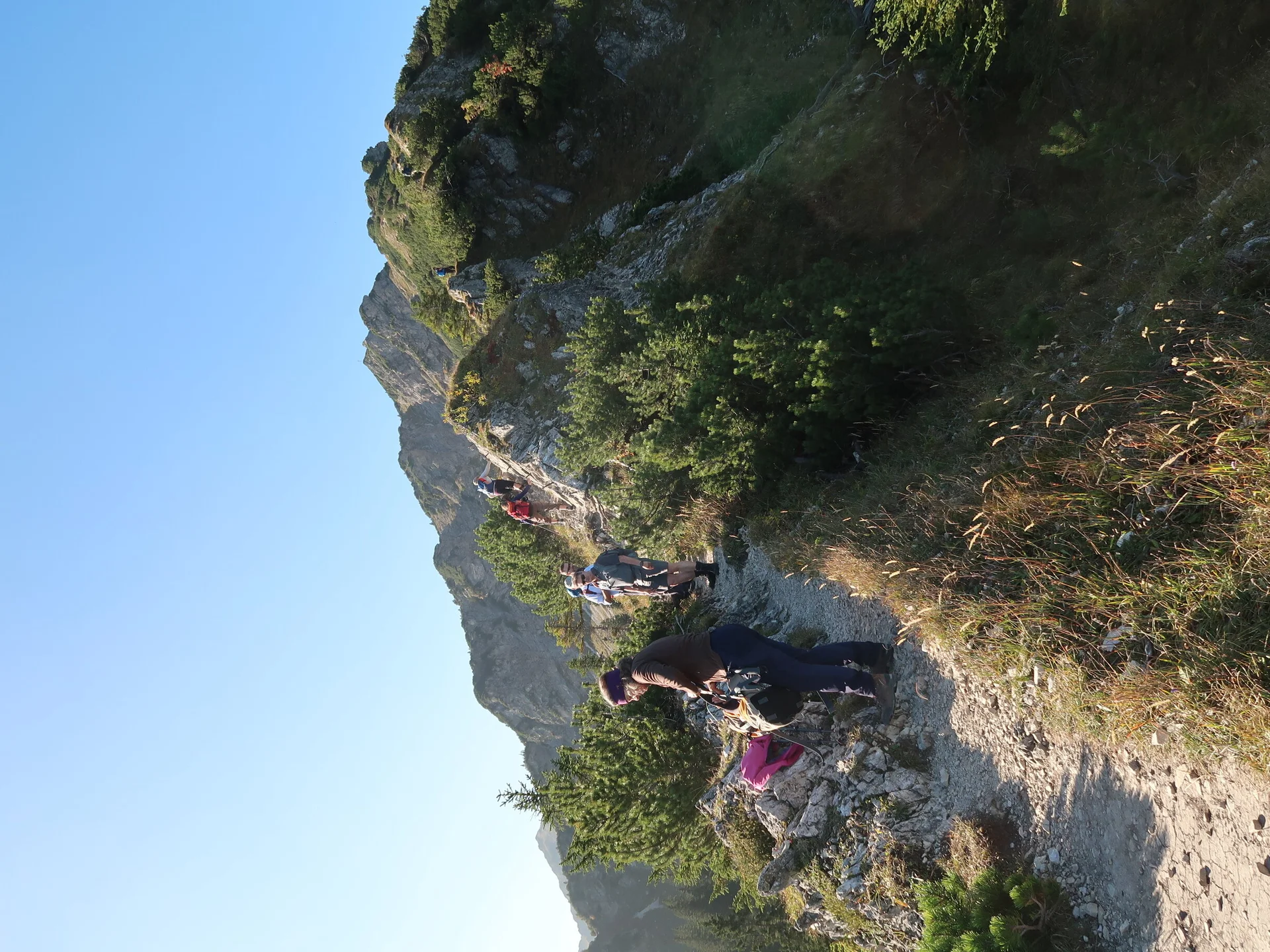 Der Gruppe geht den Grat zum Iseler. | © DAV Augsburg Unterwegsgruppe Nani