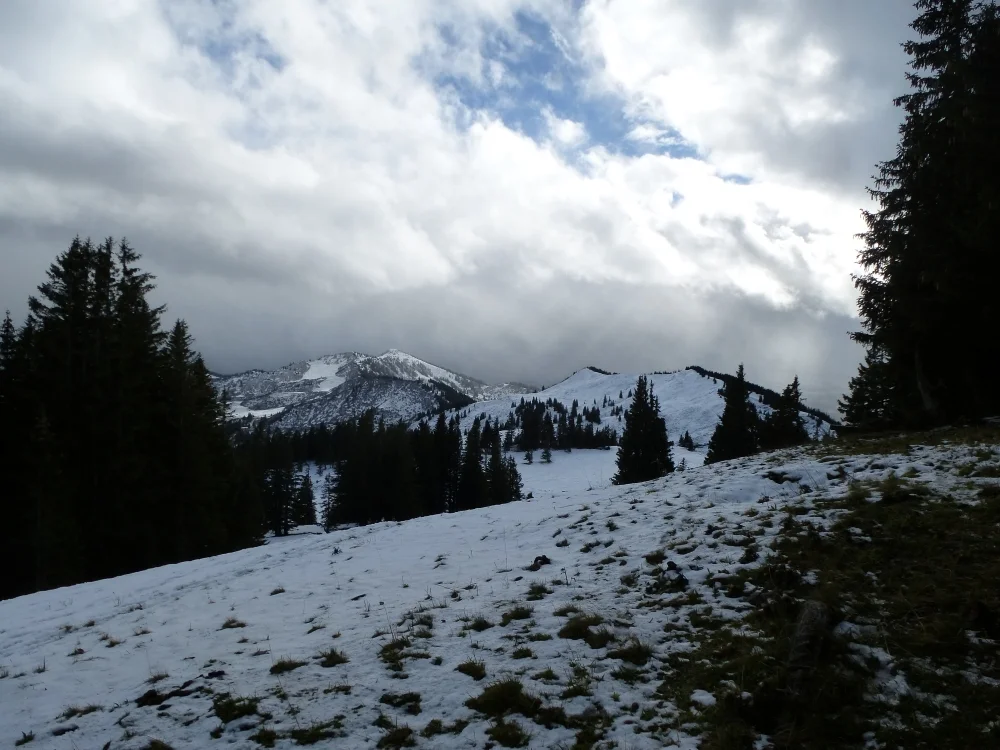 Hier geht der Blick zum Bleicher- und Riedbergerhorn. | © DAV Augsburg Unterwegsgruppe Gotlind