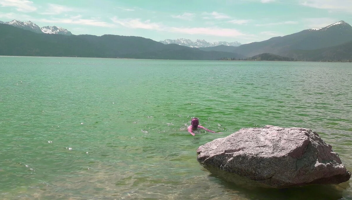 Badespass am Walchensee | © Christiane Altthaler