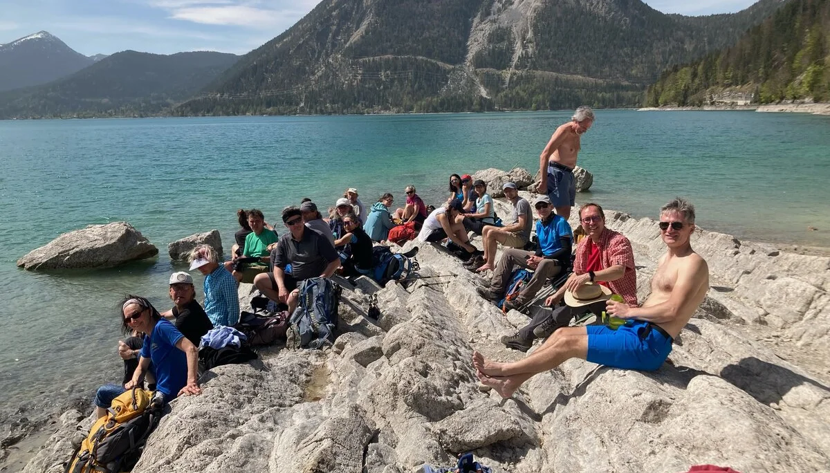 Badespass am Walchensee | © Silke Kupke-Hollenbach