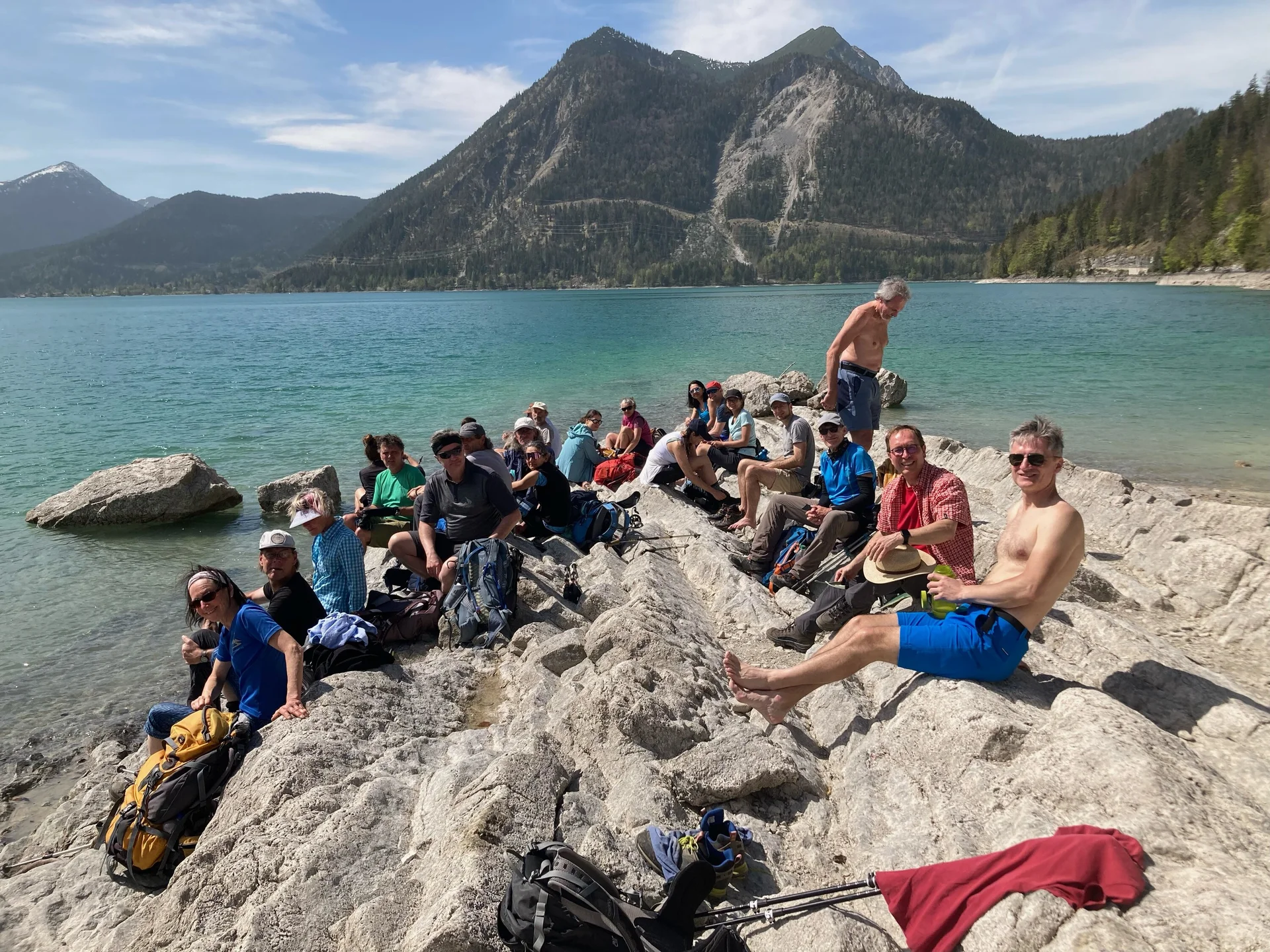 Badespass am Walchensee | © Silke Kupke-Hollenbach