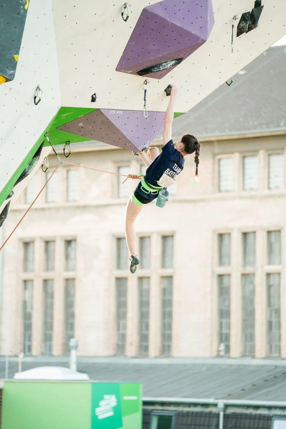 Wettkampfklettern Augsburg | © Pavlo Vekla