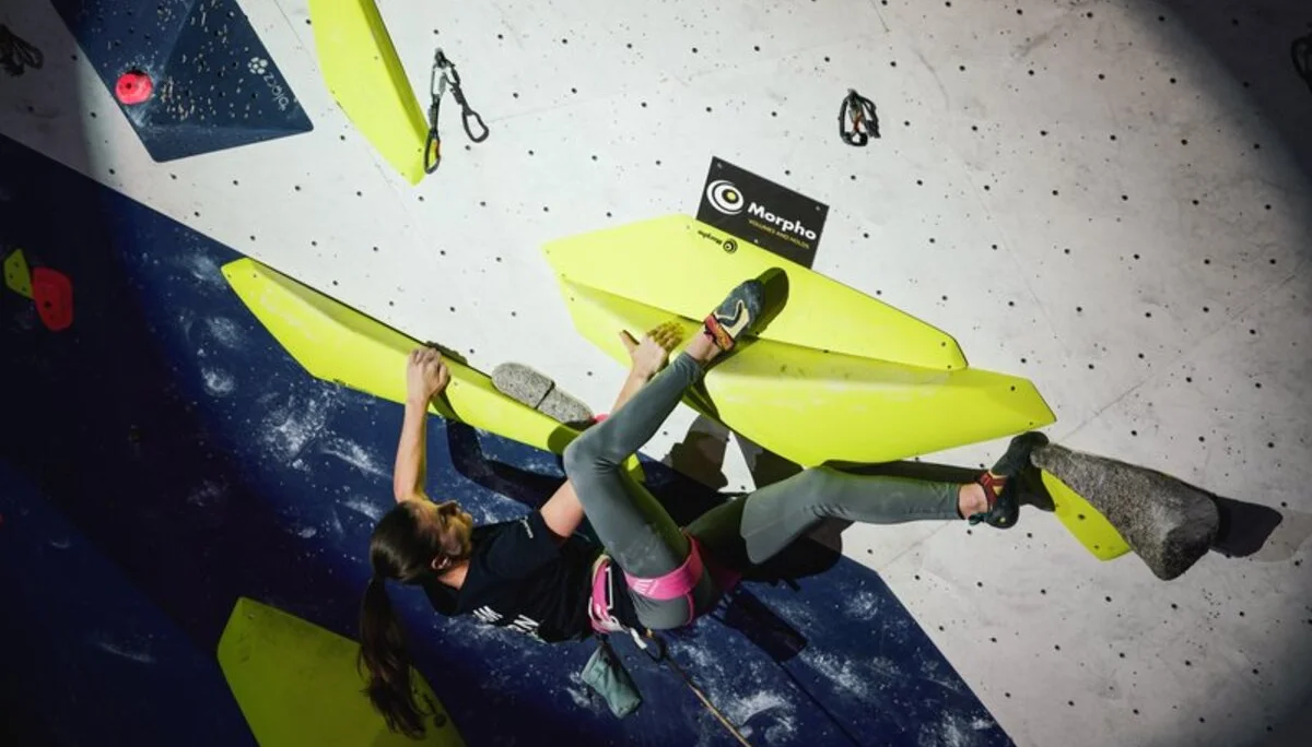 Deutsche Meisterschaft Klettern Annika Müller | © DAV / Pavlo Vekla