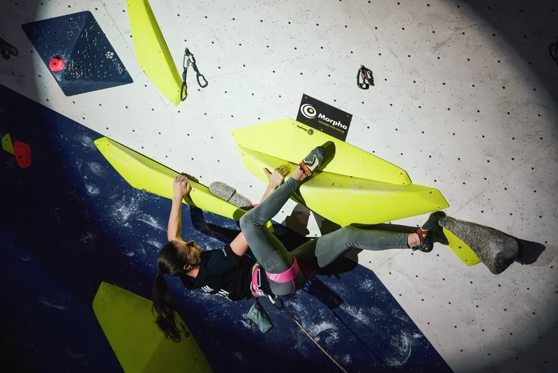 Deutsche Meisterschaft Klettern Annika Müller | © DAV / Pavlo Vekla