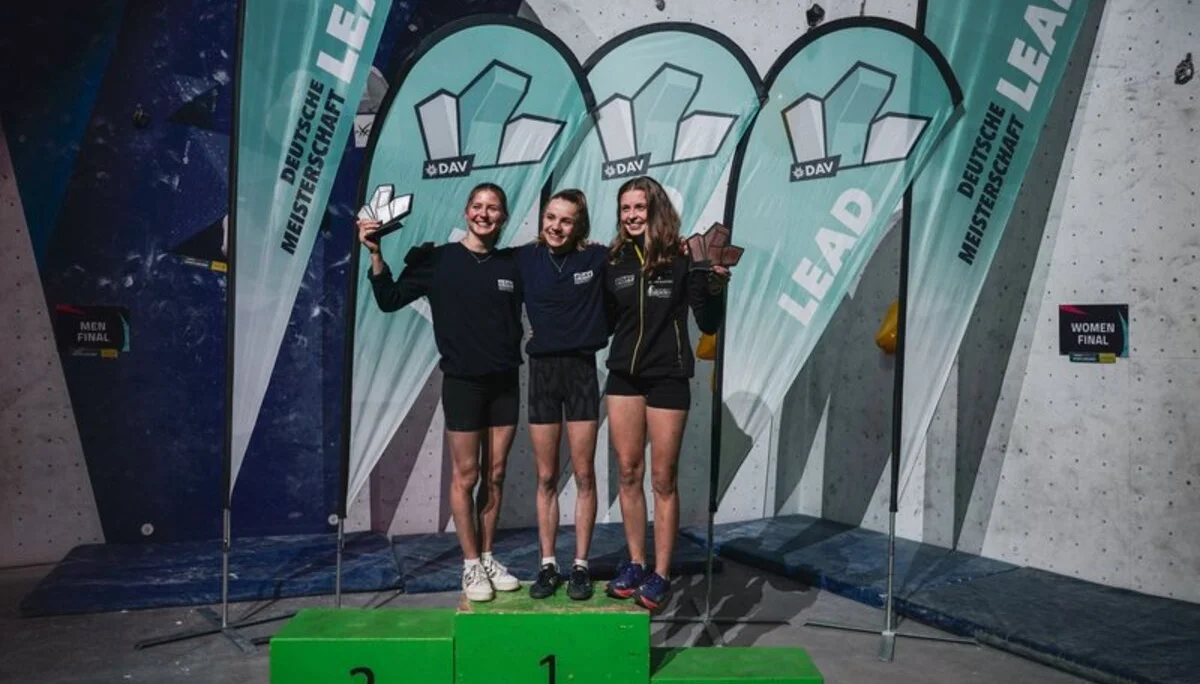 Deutsche Meisterschaft Klettern Podium | © DAV / Pavlo Vekla