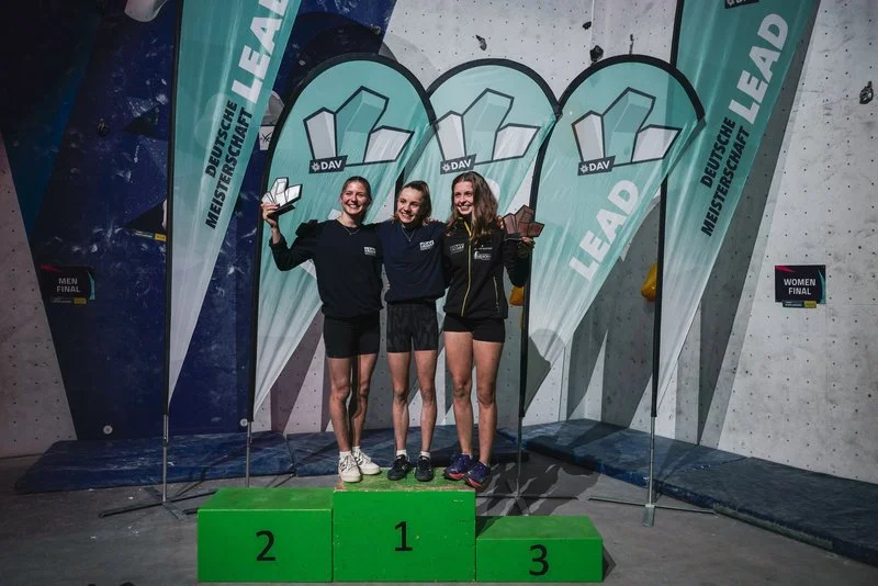 Deutsche Meisterschaft Klettern Podium | © DAV / Pavlo Vekla