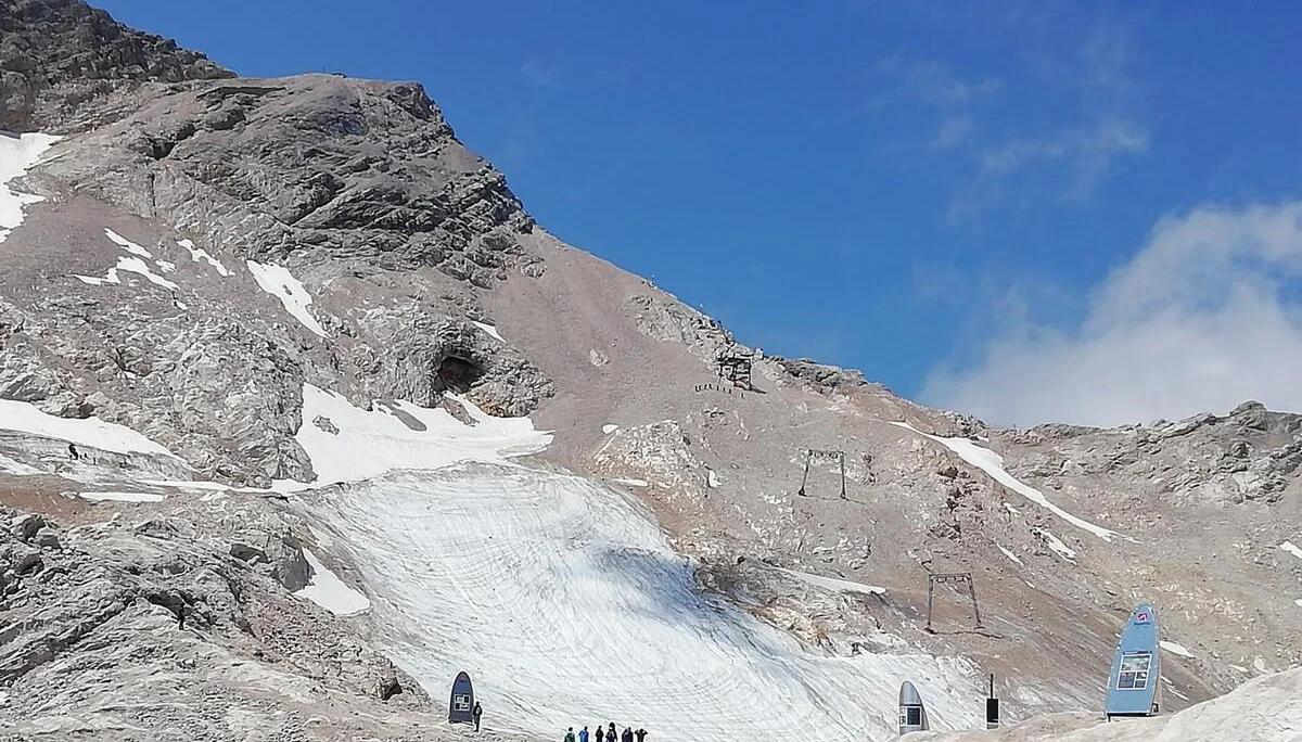Zugspitzgletscher | © Gotlind Blechschmidt