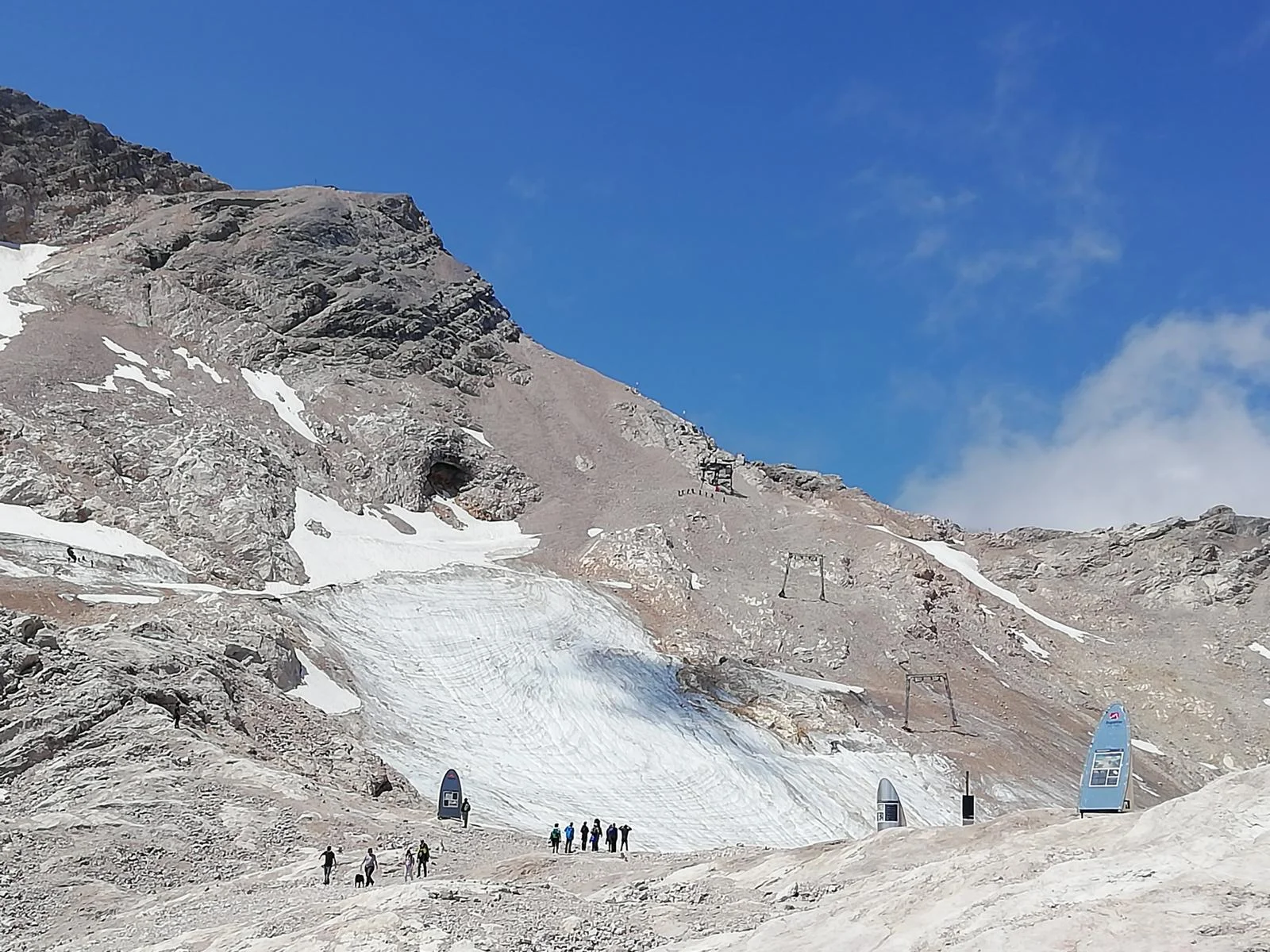 Zugspitzgletscher | © Gotlind Blechschmidt