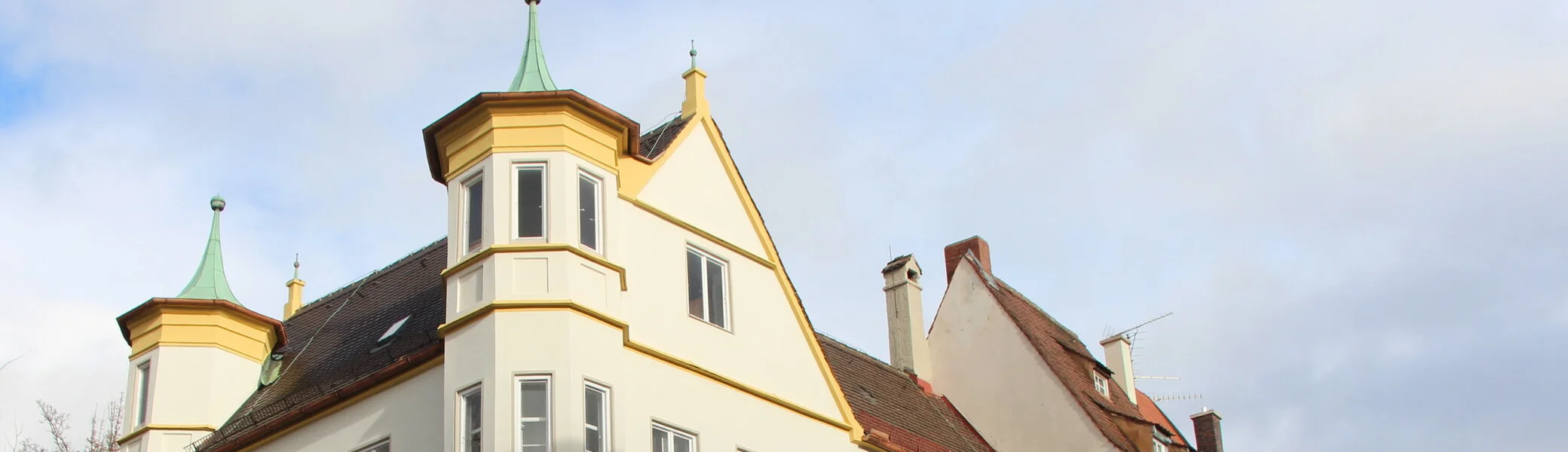 Der Burggrafenturm, Sitz der Geschäftsstelle der Sektion Augsburg | © DAV Augsburg