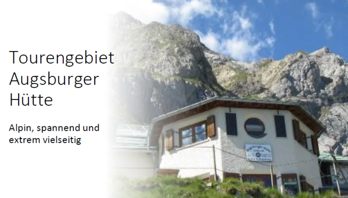 Titelbild Bildband Tourengebiet Augsburger Hütte | © DAV Augsburg e.V.