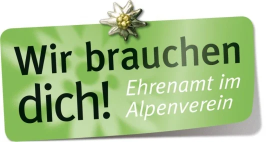 Logo Ehrenamt gesucht | © DAV