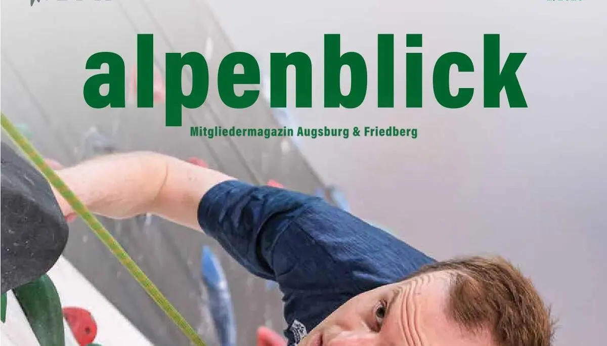 Titelbild alpenblick 2/2026 | © DAV Sektion Augsburg