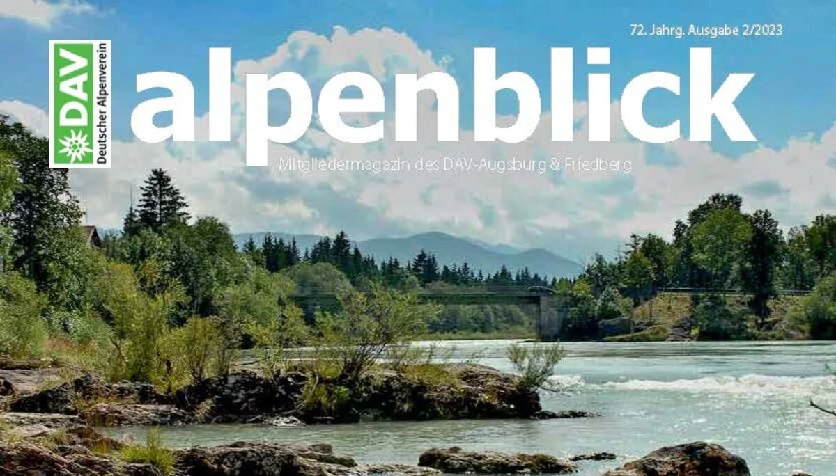 Titelseite alpenblick 2023-2 DAV Augsburg | © DAV Augsburg