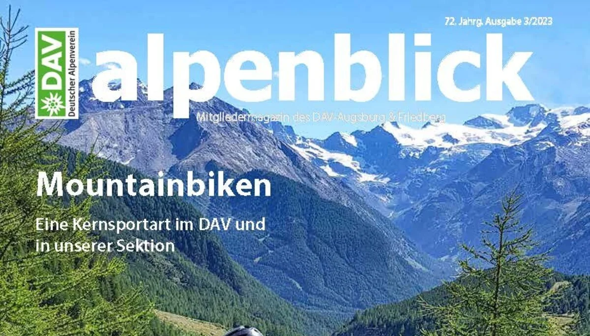 Titelseite alpenblick 2023-3 DAV Augsburg | © DAV Augsburg