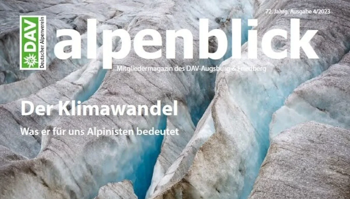Titelseite alpenblick 2023-4 DAV Augsburg | © DAV Augsburg