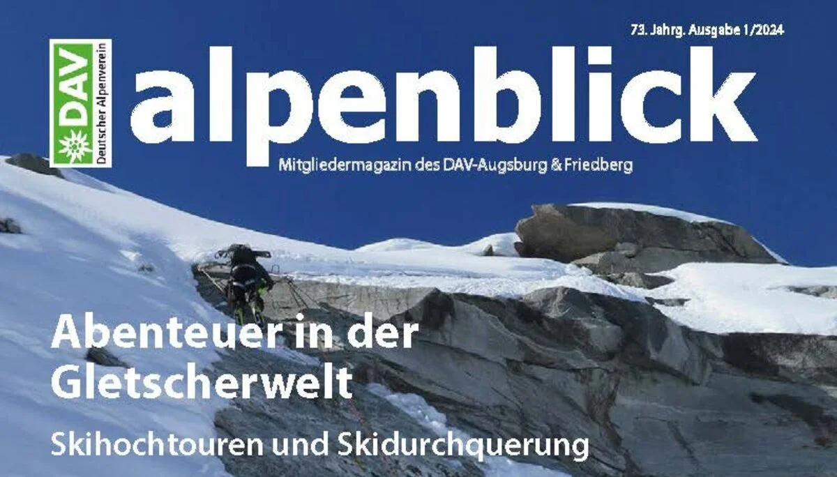 Titelseite alpenblick 2024-1 DAV Augsburg | © DAV Augsburg