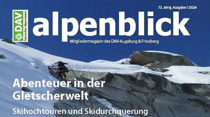Titelseite alpenblick 2024-1 DAV Augsburg | © DAV Augsburg