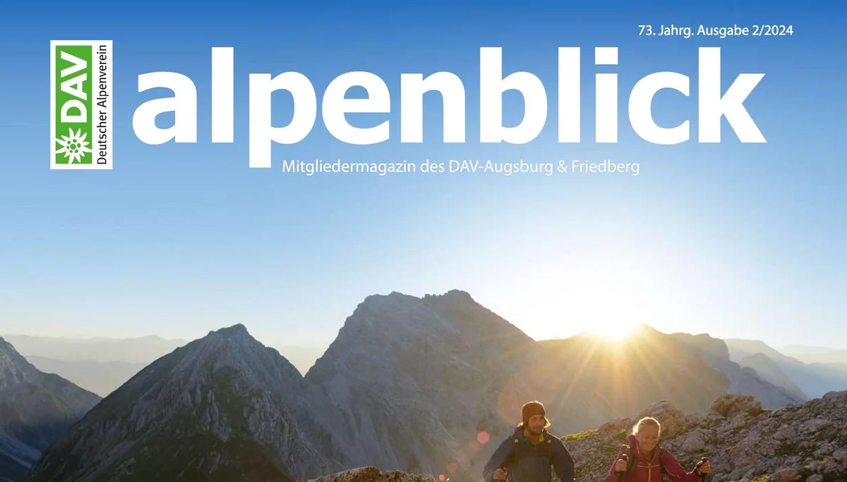 Titelseite alpenblick 2024-2 DAV Augsburg | © DAV Augsburg