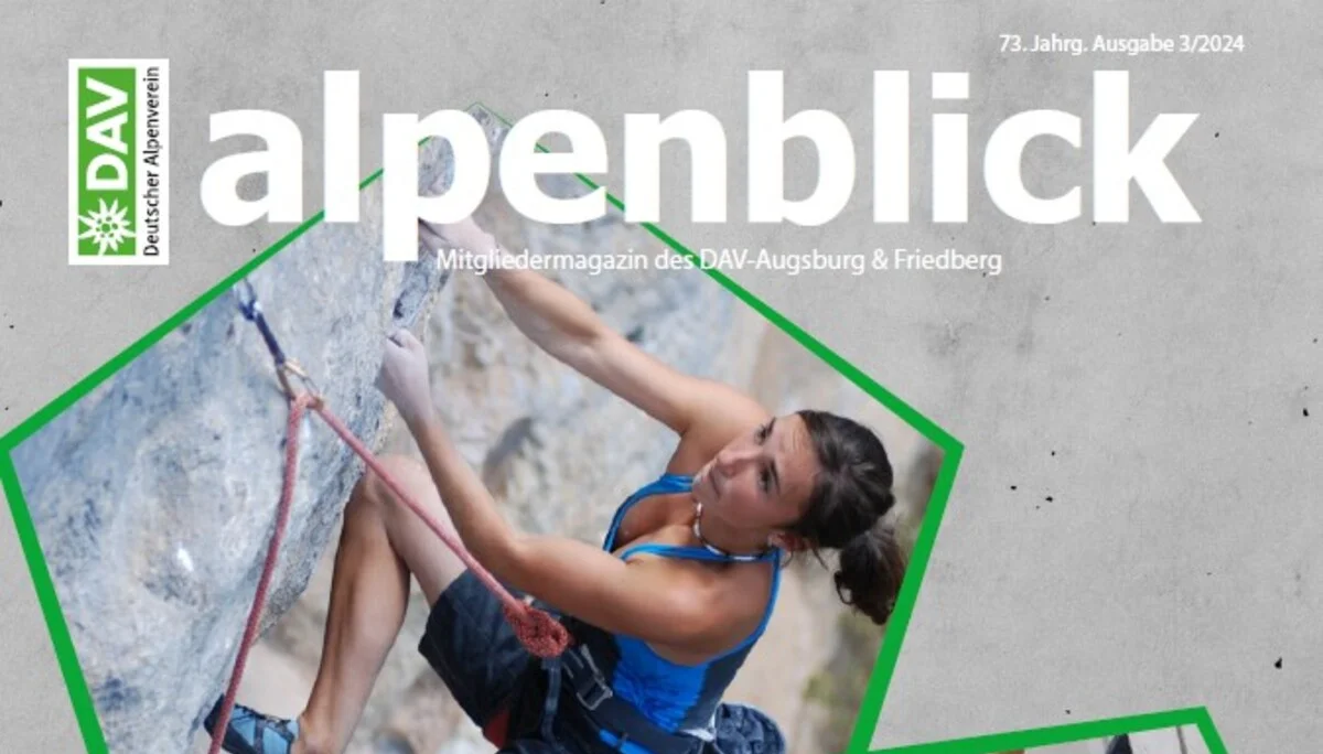 Titelseite alpenblick 2024-3 DAV Augsburg | © DAV Augsburg