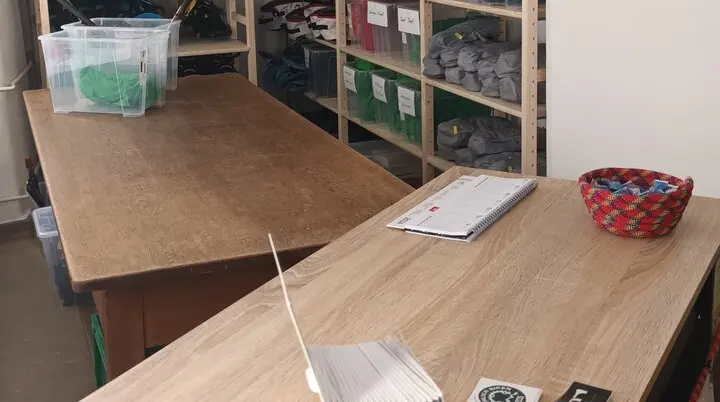 Bild Raum Materialverleih | © DAV Augsburg e.V.