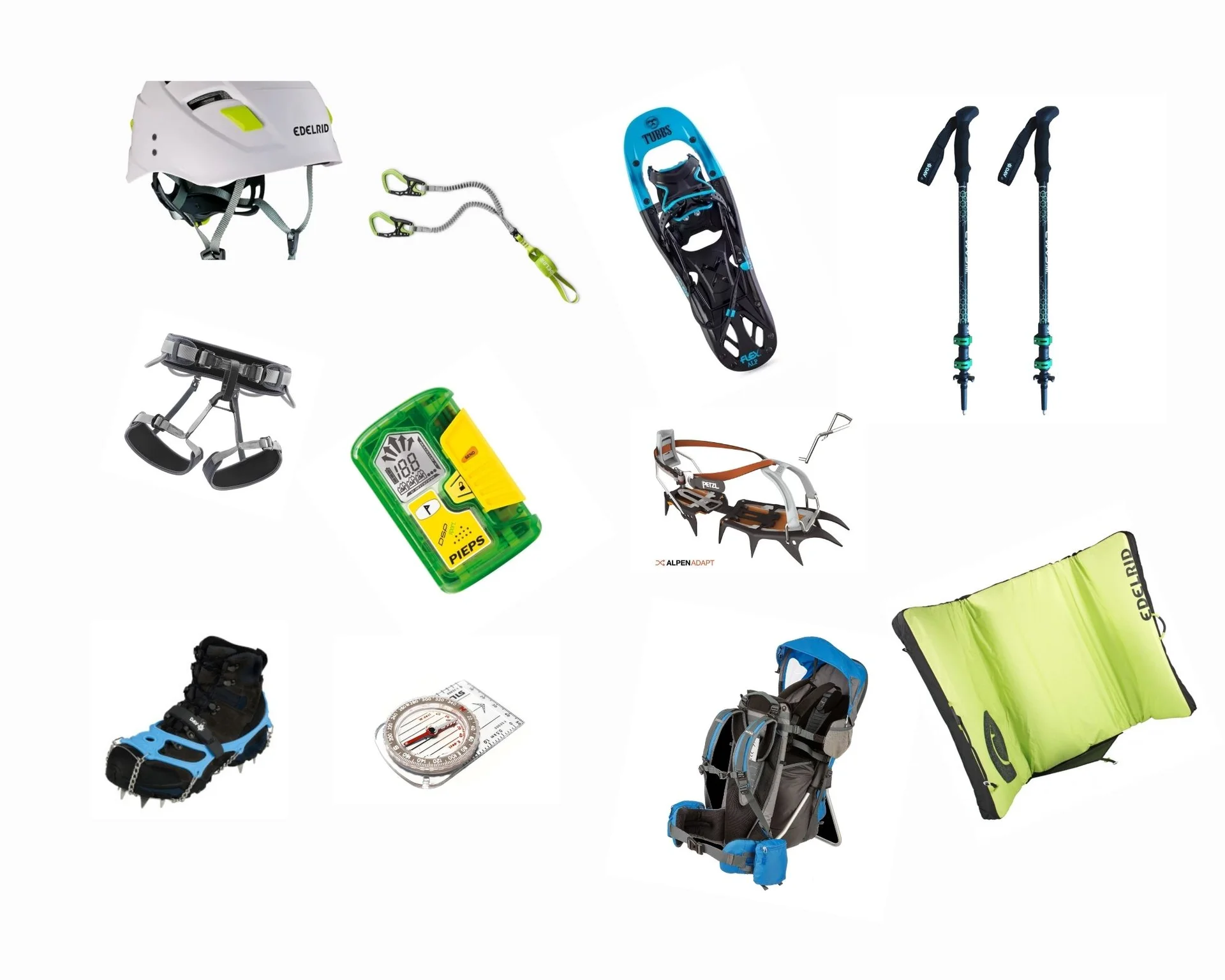 Fotocollage Materialv. | © DAV Sektion Augsburg