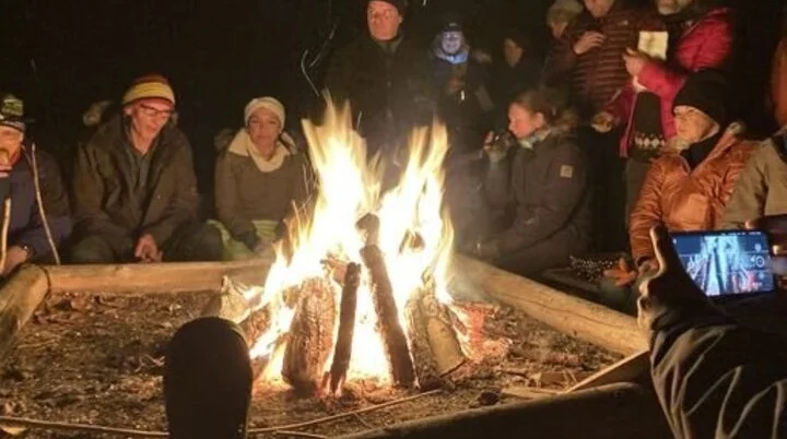 Sternhütte Feuer | © Gerd Schönwolf