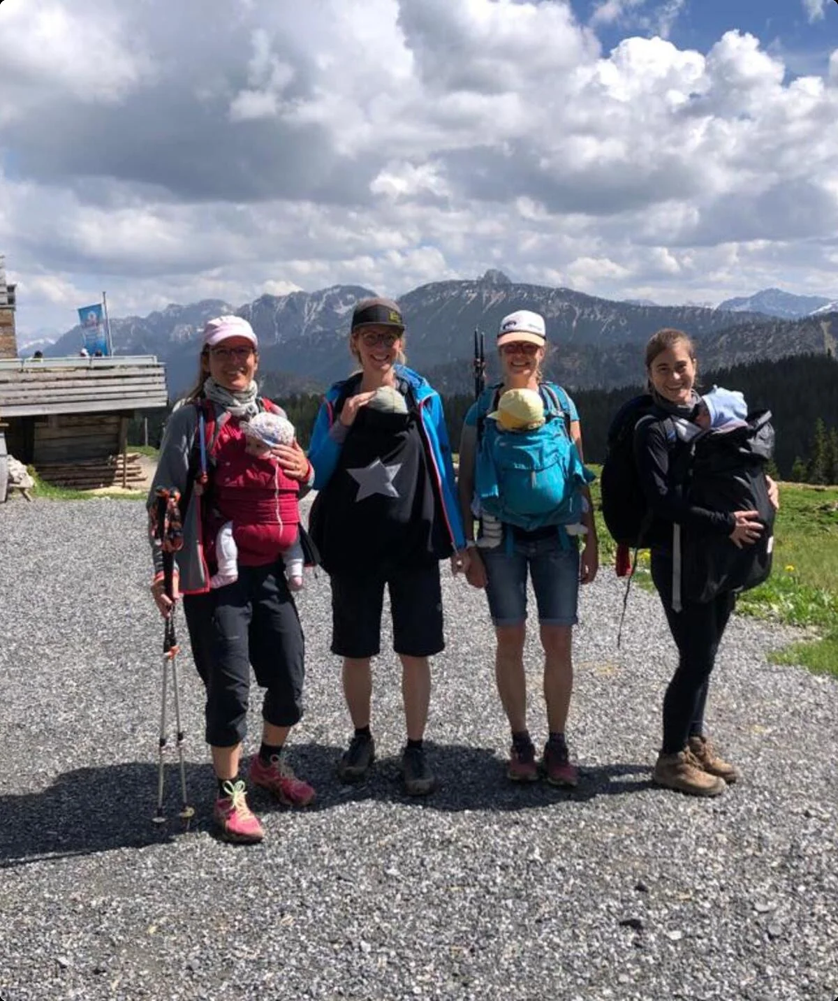 Baby-Wanderung zum Alpspitz / Sportheim Böck | © Laura Jantz-Klinkner