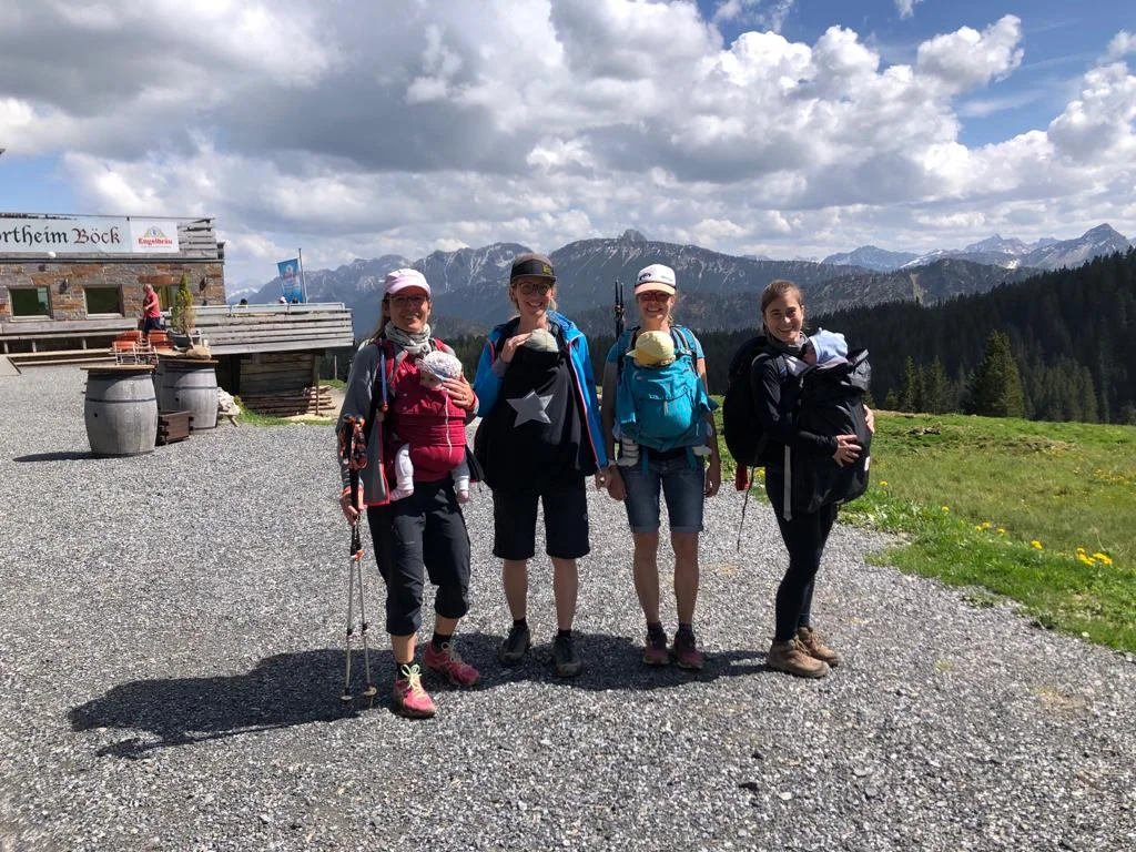 Baby-Wanderung zum Alpspitz / Sportheim Böck | © Laura Jantz-Klinkner