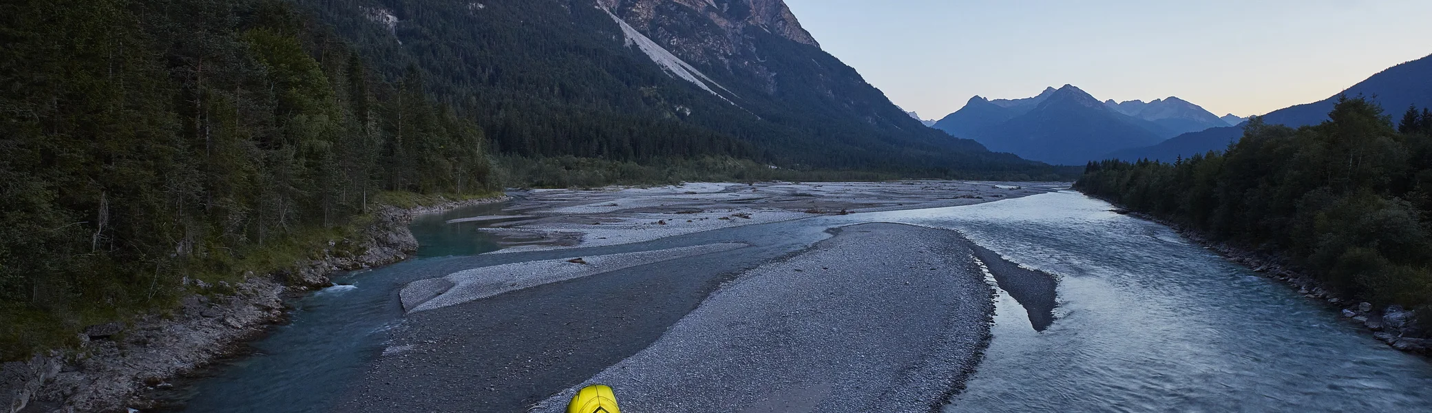 Fluss Zelt | © VAUDE/ Jessica Zumpfe