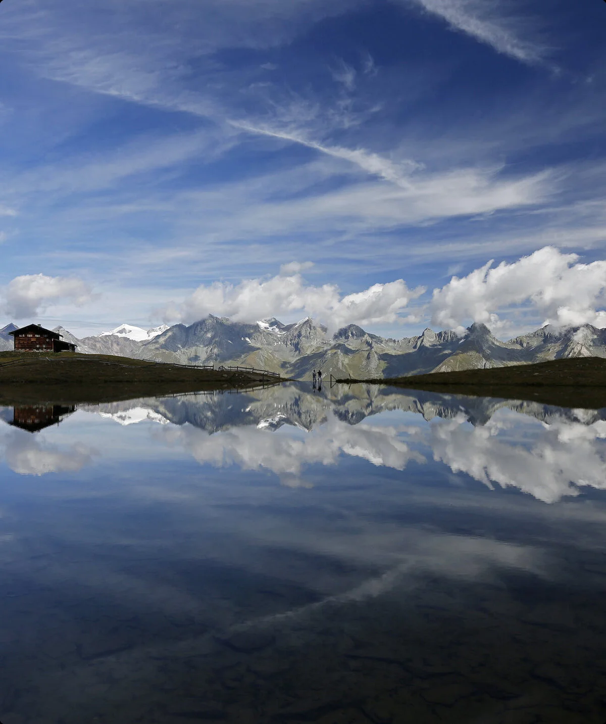 Zupalsee mit Bergblick. | © Herbert Raffalt