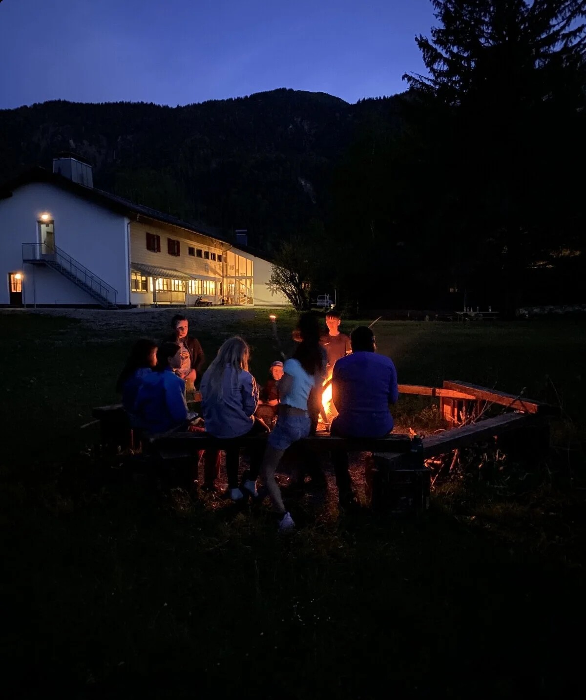 Lagerfeuer | © DAV Archiv