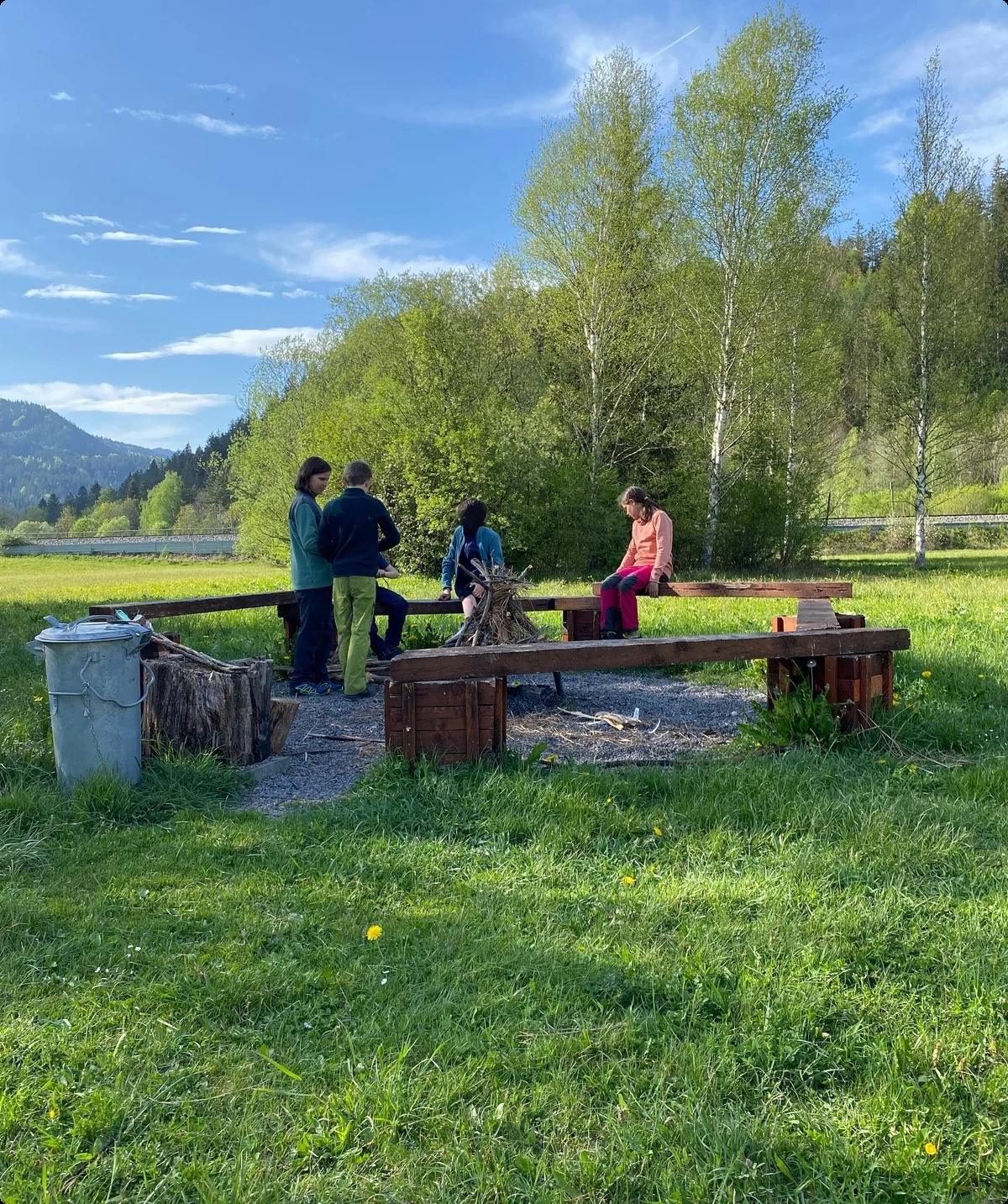 Feuervorbereiung | © DAV Archiv