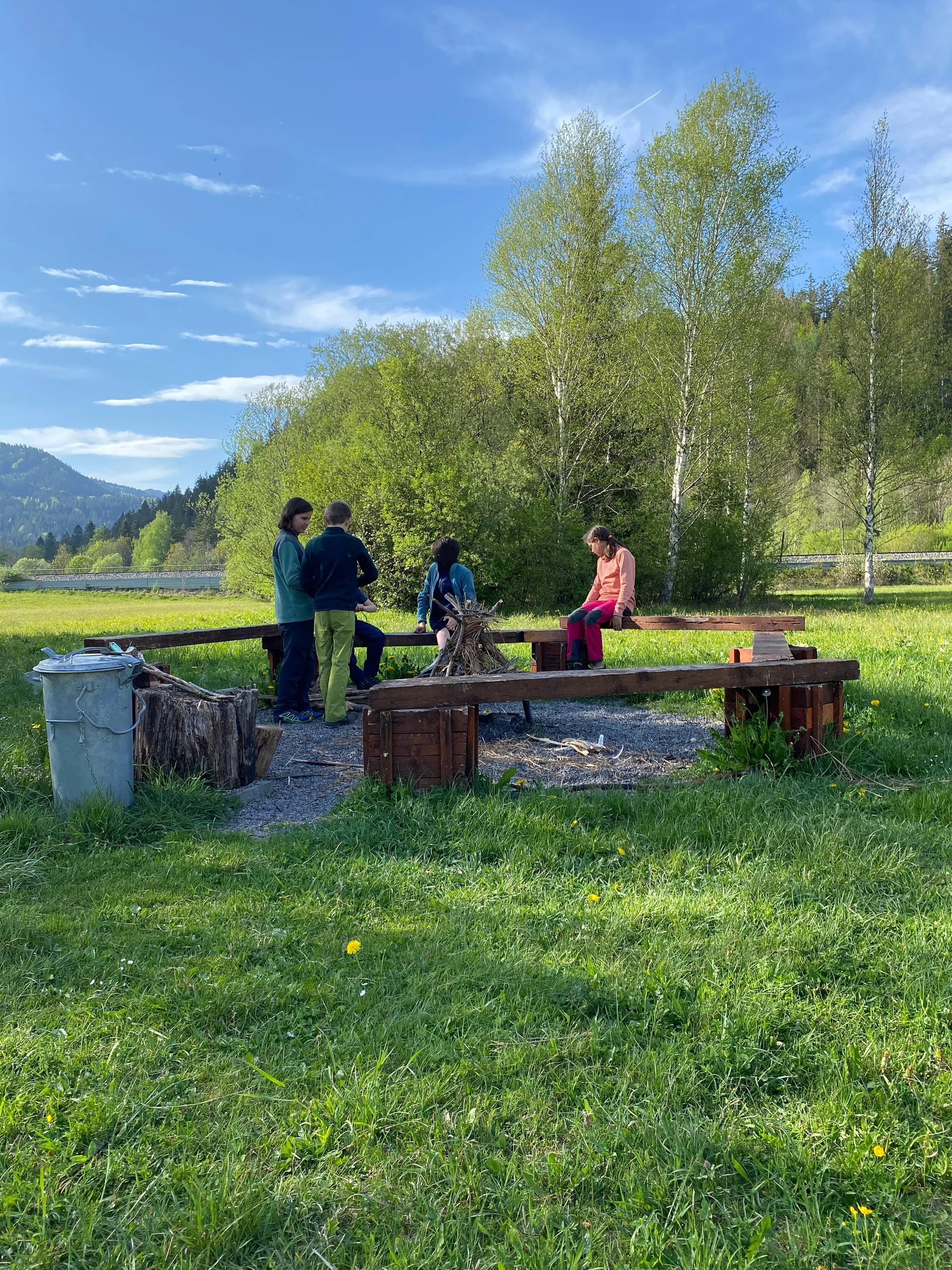 Feuervorbereiung | © DAV Archiv