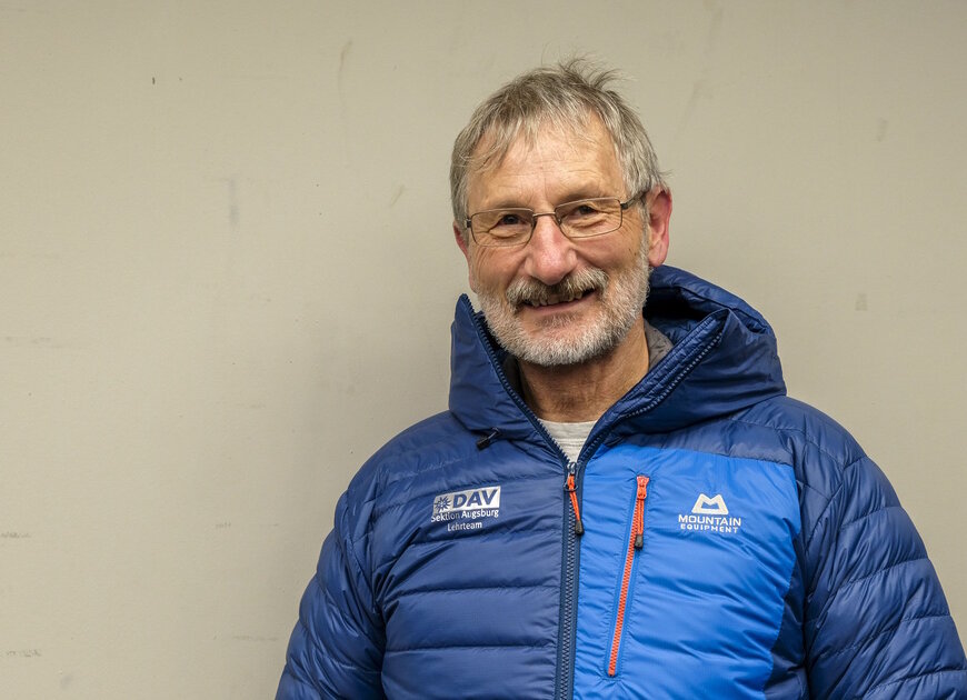 Jürgen Gmeiner | © DAV Augsburg Jürgen Gmeiner | © DAV Augsburg